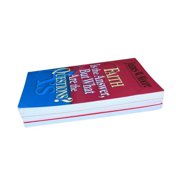 James W. Moore Christian Books Faith Is The Answer Are You Fired Up Top Ten List - Picture 4 of 11